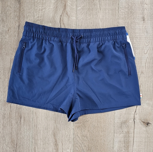 OP Other - New OCEAN PACIFIC OP Women’s Size L Navy Blue Swim Shorts Athletic Drawstring